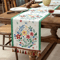Farmhouse Lemon Table Runner Farmhouse Floral Kitchen Dining Table Decor 4