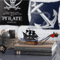 Black Pearl Ship In A Bottle Decor Pirate Glass Bottle Nautical Ornament 6