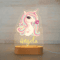 Personalized Custom Name Night Light Acrylic USB LED Lamp For Kids 14
