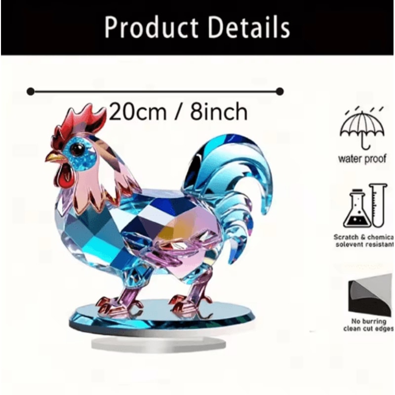 Cute Animal Desktop Decor Charming Figurine For Home Office Room Accent 1