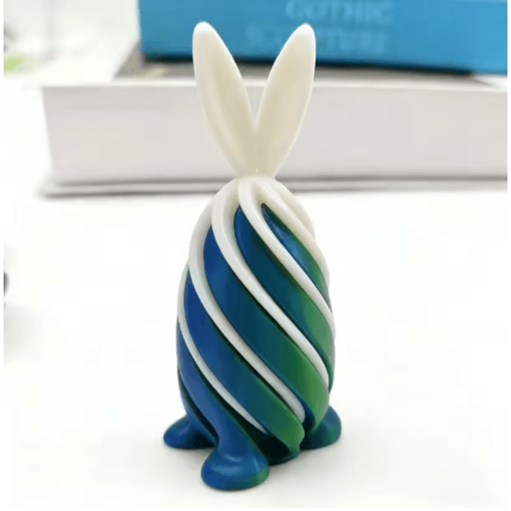 3D Printed Rotating Spiral Pyramid AntiStress Fidget Toy Sensory Desk Decor 5