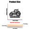 Personalized SUV Metal Art Decor Custom Tabletop Sculpture With Wooden Base For Modern Farmhouse St 5