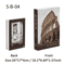 Luxury Decorative Book Storage Box Elegant Fake Book Decor With Hidden Storage 3