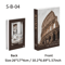 Luxury Decorative Book Storage Box Elegant Fake Book Decor With Hidden Storage 3