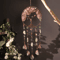 Natural Agate Dream Catcher Wall Hanging Crystal Moon Star Sun Boho Bedroom Decor 6