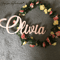 Personalized Wooden Name Sign Custom Baby Name Wall Decor For Nursery Kids Room 0