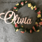Personalized Wooden Name Sign Custom Baby Name Wall Decor For Nursery Kids Room 0