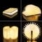 3D Folding LED Book Light RGB Wooden Night Lamp For Bedroom Desk Decor 7