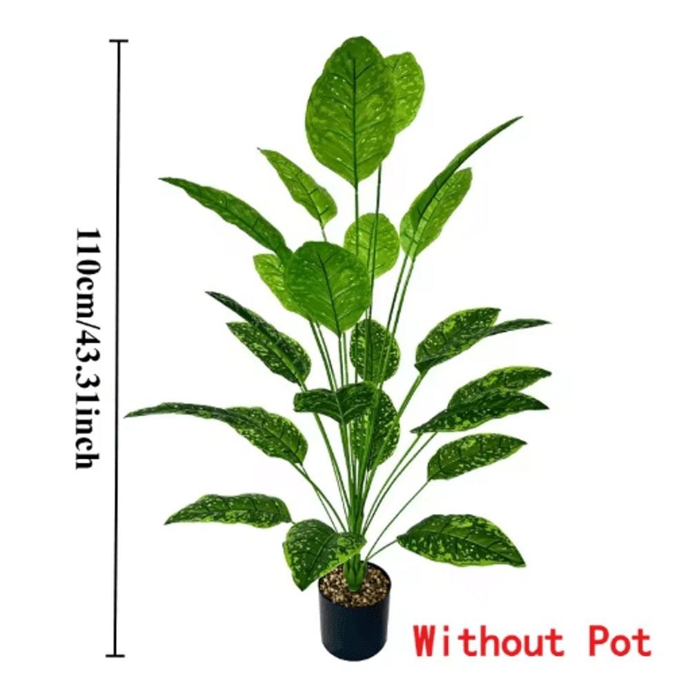 433 Giant Artificial Plant Tree Realistic Indoor Outdoor Greenery Decor 1