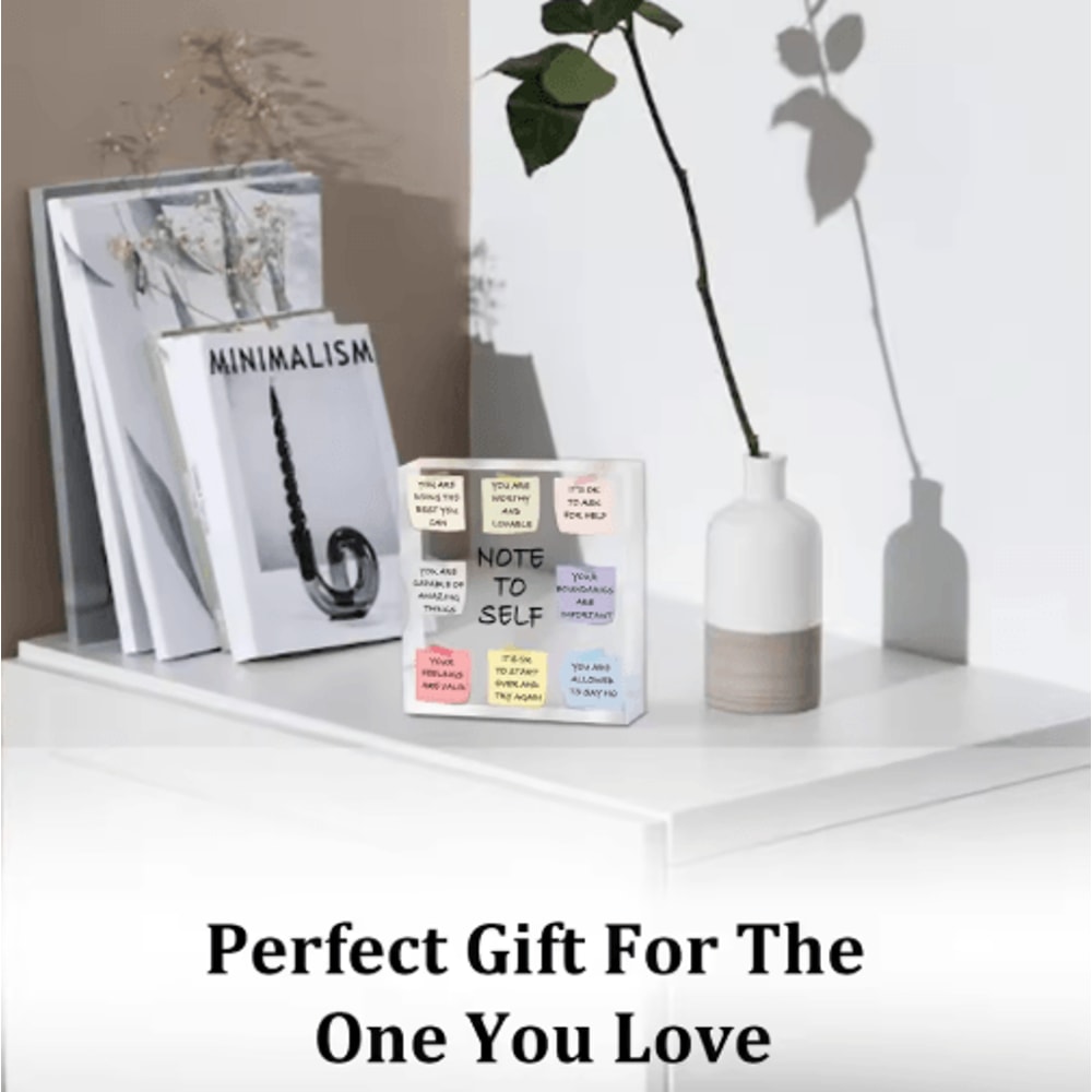 Inspirational Mental Health Desk Sign Psychology Office Decor Motivational Gift For Women 4