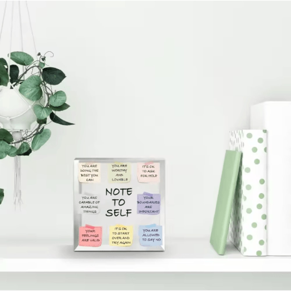 Inspirational Mental Health Desk Sign Psychology Office Decor Motivational Gift For Women 5