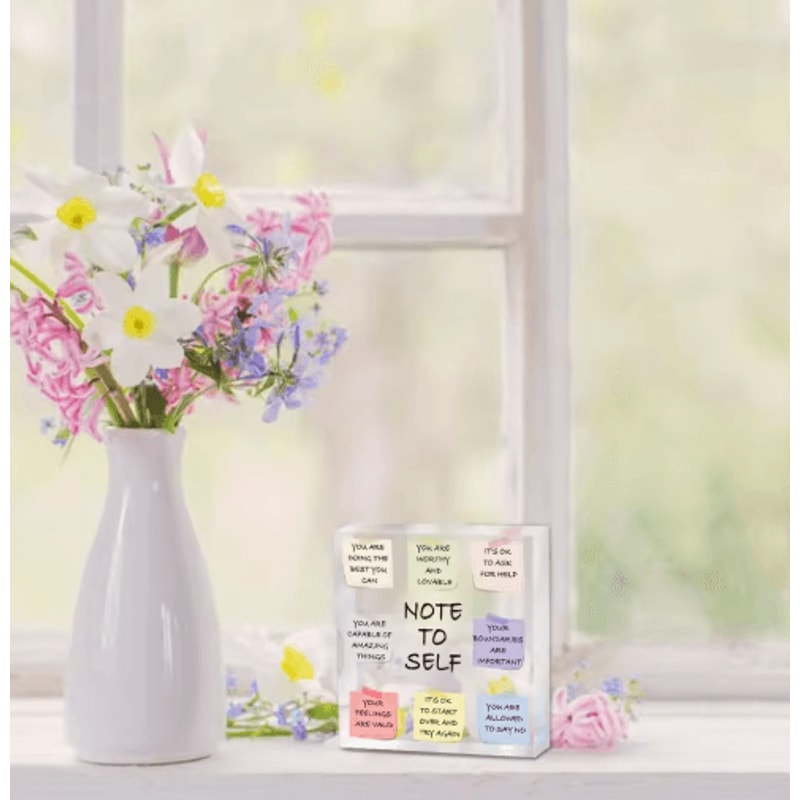 Inspirational Mental Health Desk Sign Psychology Office Decor Motivational Gift For Women 6