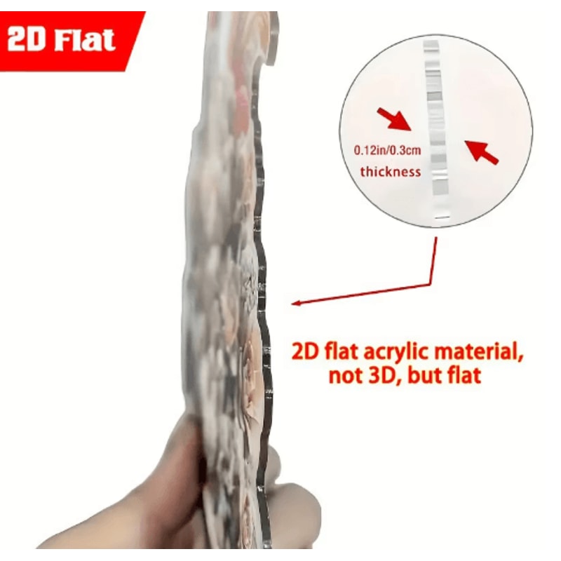 Moon Stars Desktop Decor Celestial 2D Table Ornament For Home Office 2