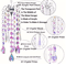 Crystal Chandelier Suncatcher Rainbow Prism Window Hanging Decor Pendant 2