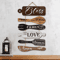 Family Blessings Wooden Wall Sign Kitchen Dining Room Inspirational Decor 2