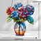 Acrylic Hanging Flower Basket Suncatcher Modern Sunlight Catcher Decor For Home 1