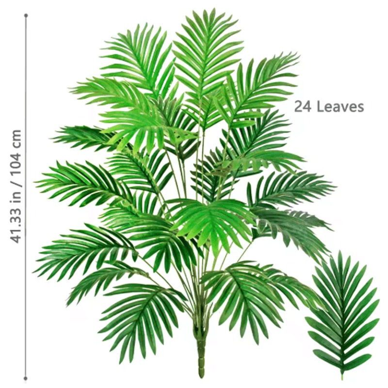 Large Artificial Palm Tree Tropical Fake Plant For Home Garden Decor 7