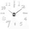 3D DIY Frameless Wall Clock Luminous Silent Modern Wall Decor Stickers 1
