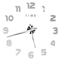 3D DIY Frameless Wall Clock Luminous Silent Modern Wall Decor Stickers 13