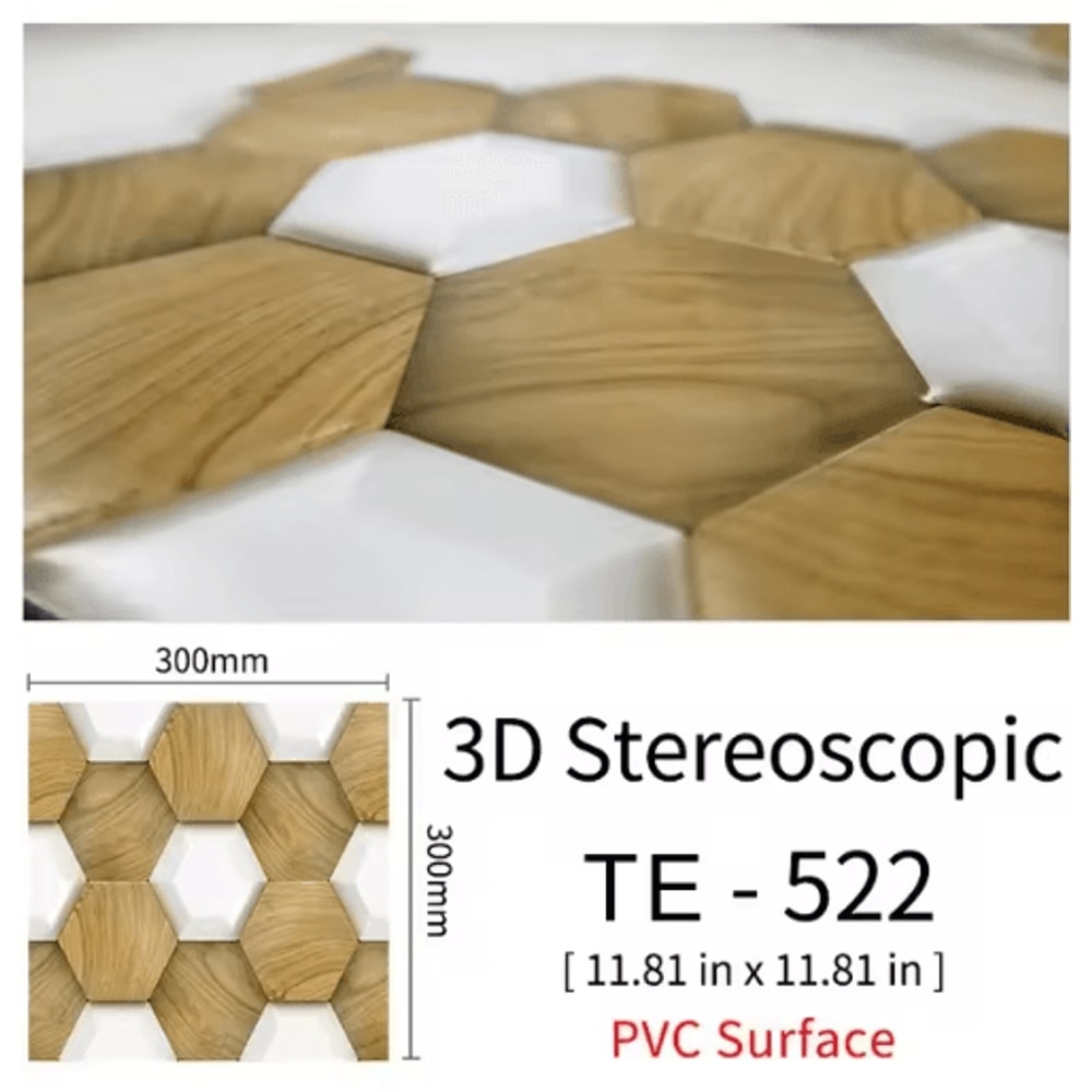 3D Brick Wall Stickers Set Waterproof Peel Stick Wallpaper For Home Decor 15PCS 1