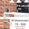 3D Brick Wall Stickers Set Waterproof Peel Stick Wallpaper For Home Decor 15PCS 15
