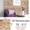 3D Brick Wall Stickers Set Waterproof Peel Stick Wallpaper For Home Decor 15PCS 4