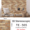3D Brick Wall Stickers Set Waterproof Peel Stick Wallpaper For Home Decor 15PCS 16