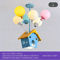 Kids Balloon Chandelier Wooden Sputnik Ceiling Light For Playful Room Decor 0