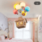 Kids Balloon Chandelier Wooden Sputnik Ceiling Light For Playful Room Decor 11
