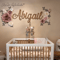 Custom Wooden Name Sign Personalized Nursery Wall Decor For Baby Room 0