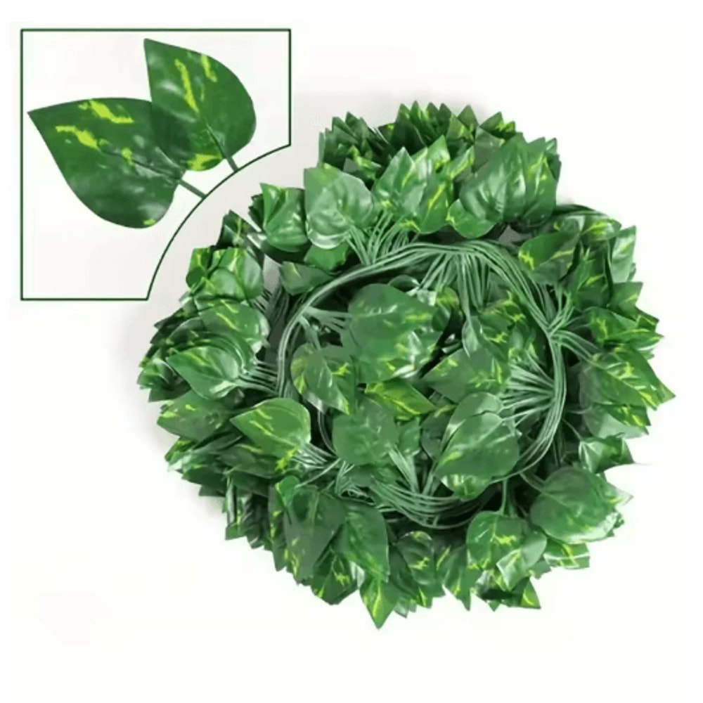 LushFlow Artificial Ivy Garland Realistic Hanging Vine Decor For Walls Events 2