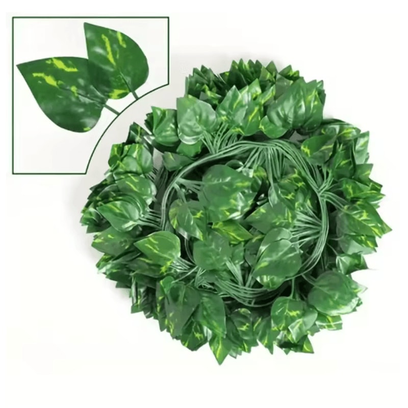 LushFlow Artificial Ivy Garland Realistic Hanging Vine Decor For Walls Events 2
