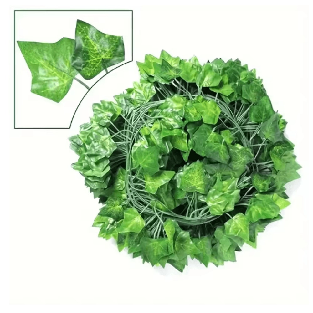 LushFlow Artificial Ivy Garland Realistic Hanging Vine Decor For Walls Events 3