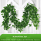 LushFlow Artificial Ivy Garland Realistic Hanging Vine Decor For Walls Events 7