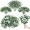 EverFresh Artificial Eucalyptus Leaves Lifelike Greenery Stems For Bouquets Decor 1