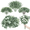 EverFresh Artificial Eucalyptus Leaves Lifelike Greenery Stems For Bouquets Decor 0
