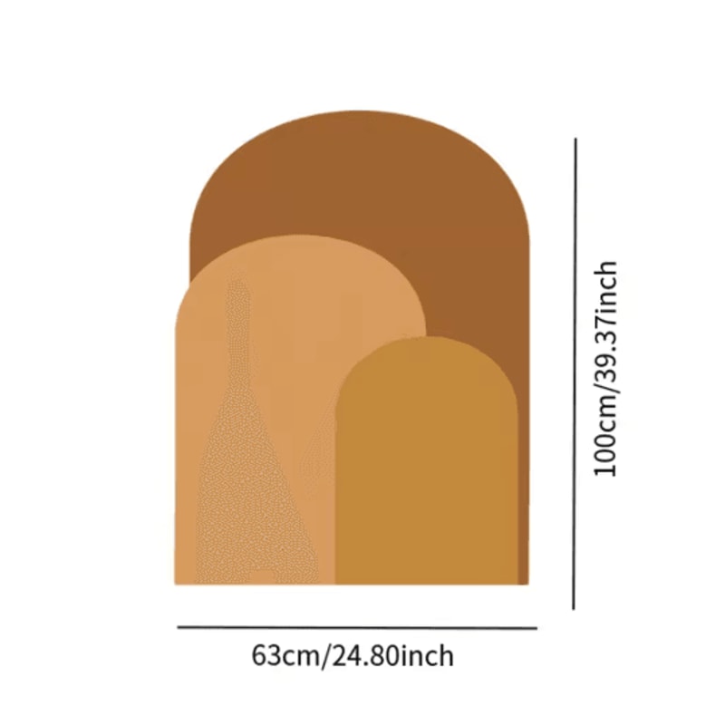 AuraArch Boho Arch Wall Decal Modern Nursery Wall Mural Statement Decor 12