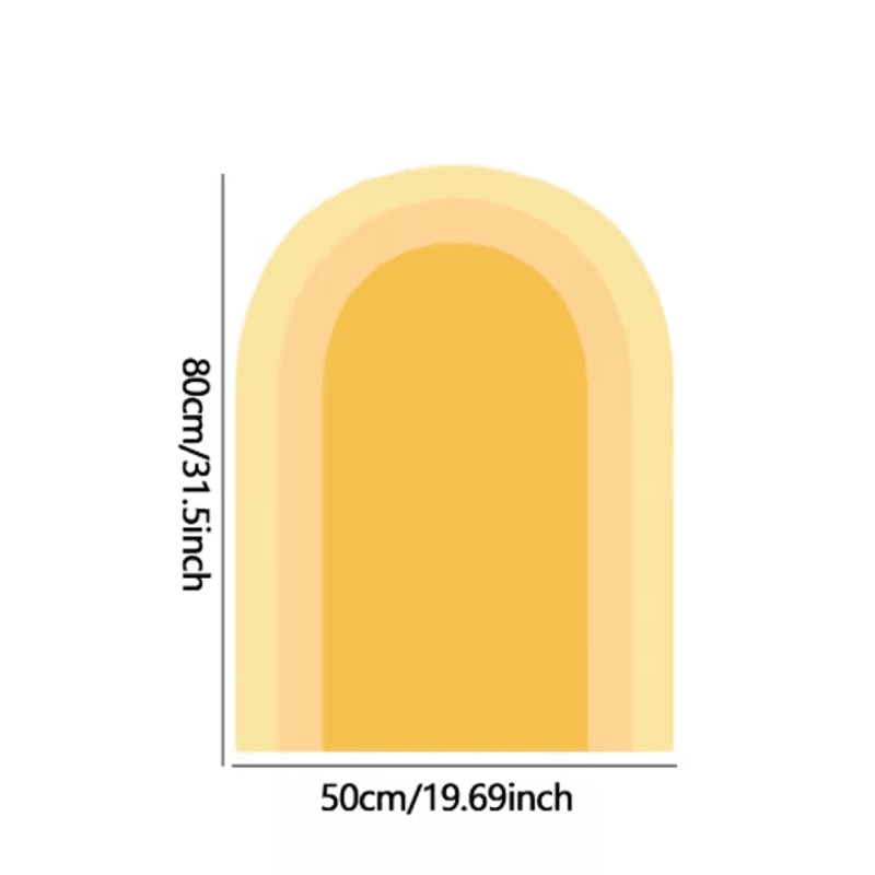 AuraArch Boho Arch Wall Decal Modern Nursery Wall Mural Statement Decor 18