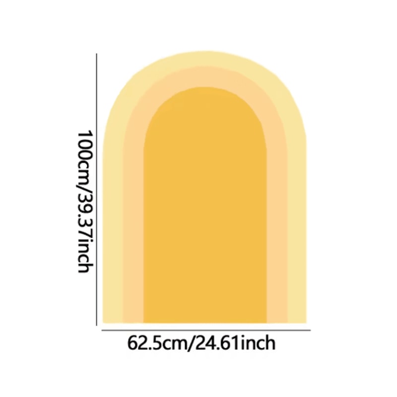 AuraArch Boho Arch Wall Decal Modern Nursery Wall Mural Statement Decor 8