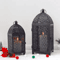 LumaGlow Metal Candle Lantern Set Elegant Hanging Candle Holders For Indoor Outdoor Decor 1