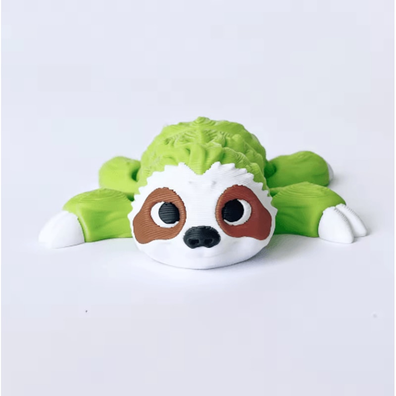 FlexiCritters Articulated Sloth Koala Figurines 3D Printed Cute Desk Decor 6