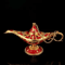 MystiqueGlow Aladdin Lamp Decor Vintage Metal Genie Lamp Ornament For Elegant Spaces 2