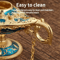MystiqueGlow Aladdin Lamp Decor Vintage Metal Genie Lamp Ornament For Elegant Spaces 5