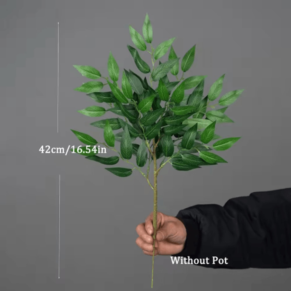 VerdantTall Artificial Eucalyptus Plant Realistic Tall Indoor Tree For Home Office 3