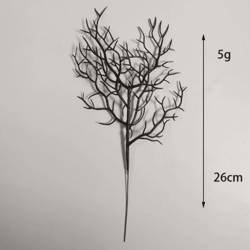 shadowtwig halloween black branch set – spooky artificial dead branch decor