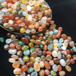 coloraura agate pebbles – vibrant decorative stones for aquarium & home styling