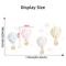 DreamSky Hot Air Balloon Wall Decals Watercolor Nursery Stickers For Kids Rooms 1