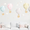 DreamSky Hot Air Balloon Wall Decals Watercolor Nursery Stickers For Kids Rooms 4