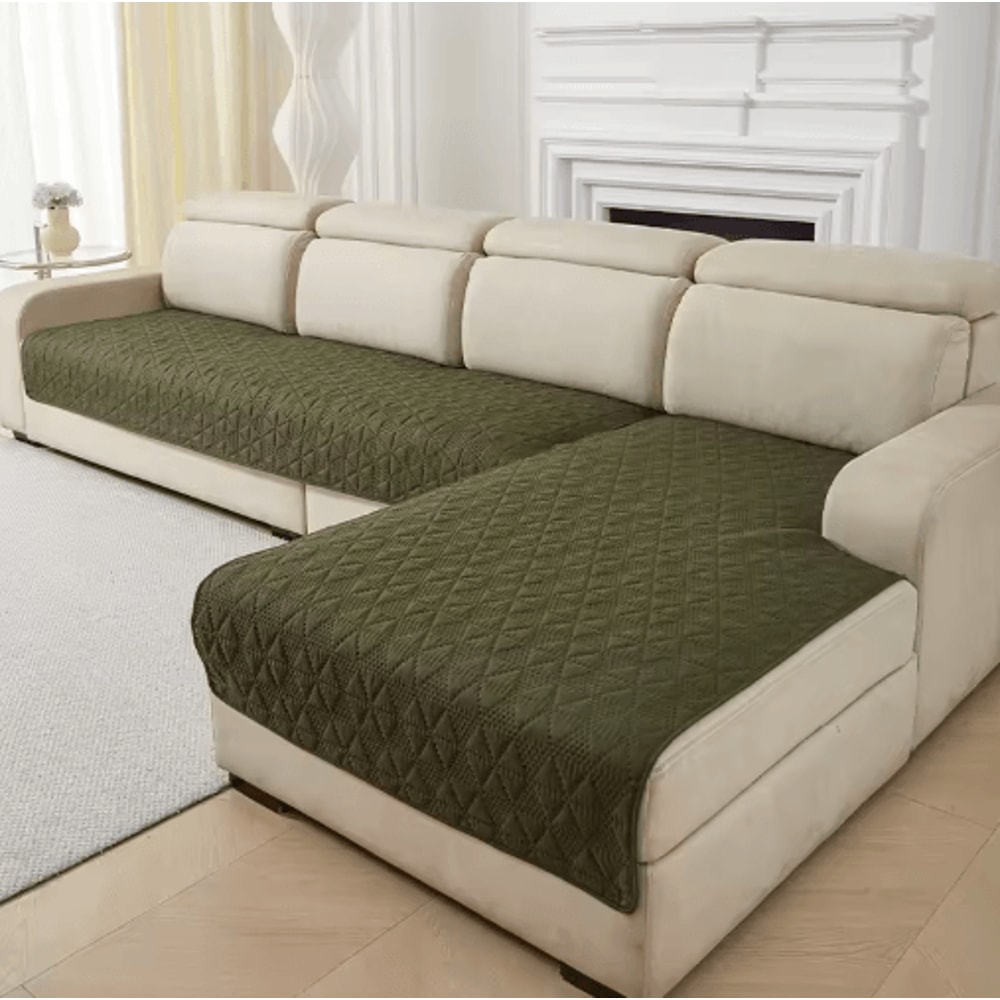 CozyGuard Waterproof Pet Couch Cover Quilted Sofa Protector For Dogs Cats 1