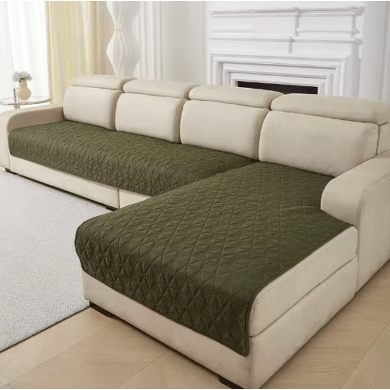 CozyGuard Waterproof Pet Couch Cover Quilted Sofa Protector For Dogs Cats 1